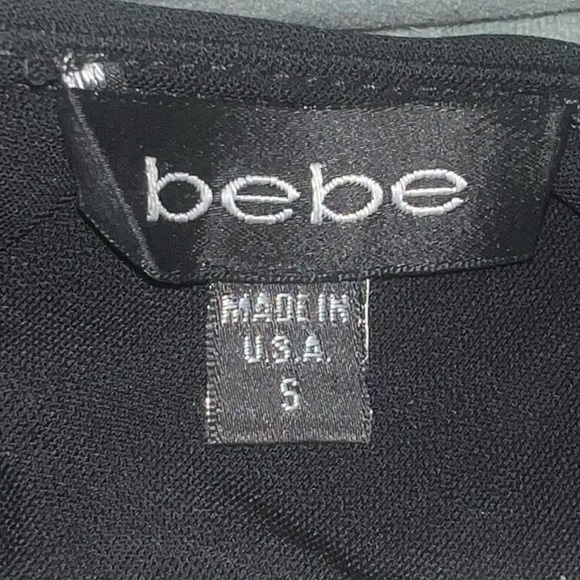 Vintage Black and white Bebe keyhole halter dress - small - Picture 3 of 3